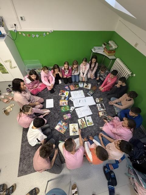 Čtenářské dílny ve 4. třídě